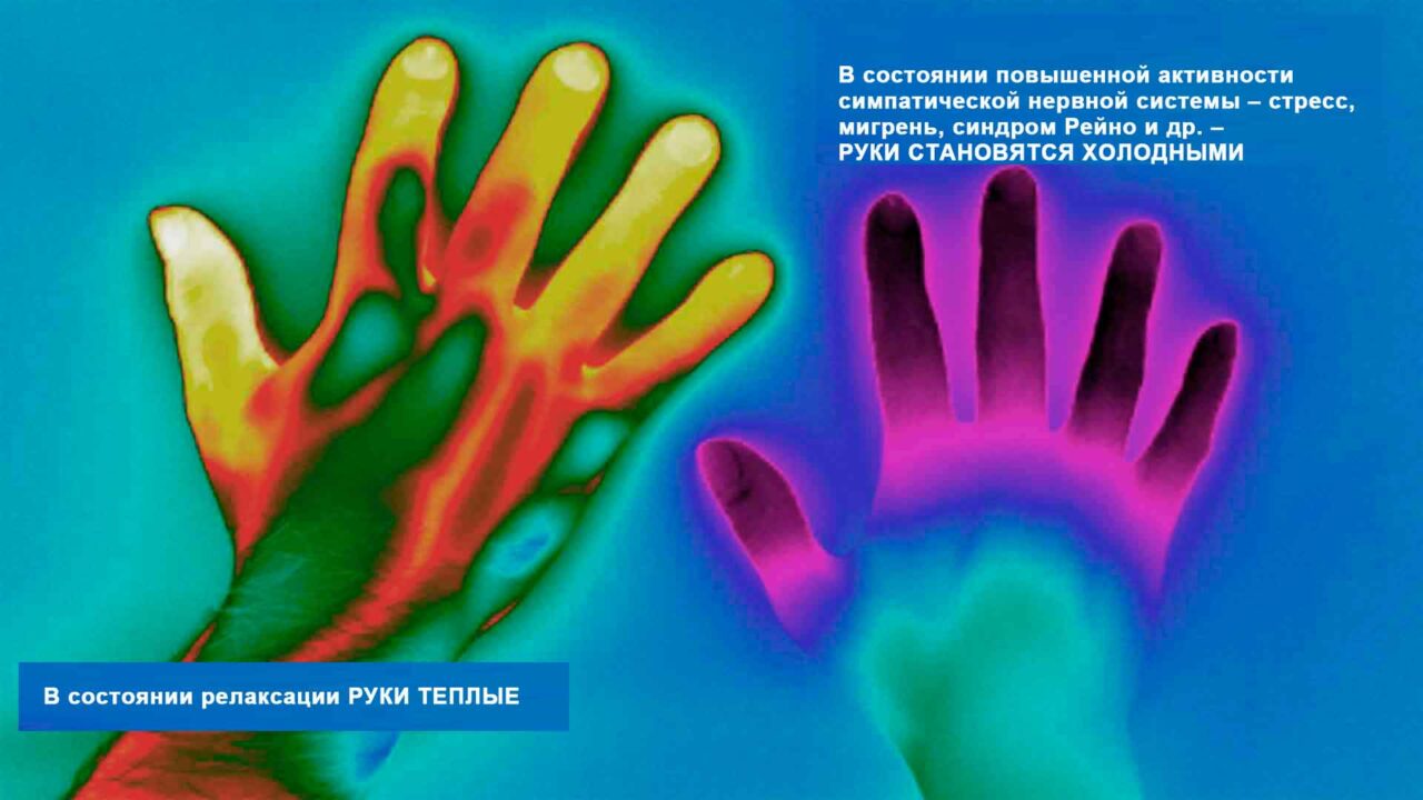 Температура рук - биоуправление по температуре