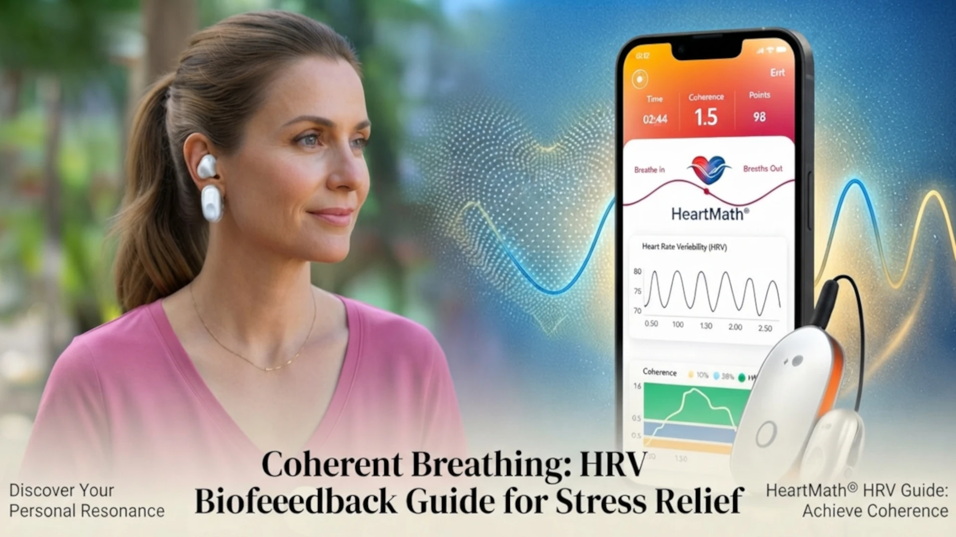 Coherent Breathing: HRV Biofeedback Guide for Stress