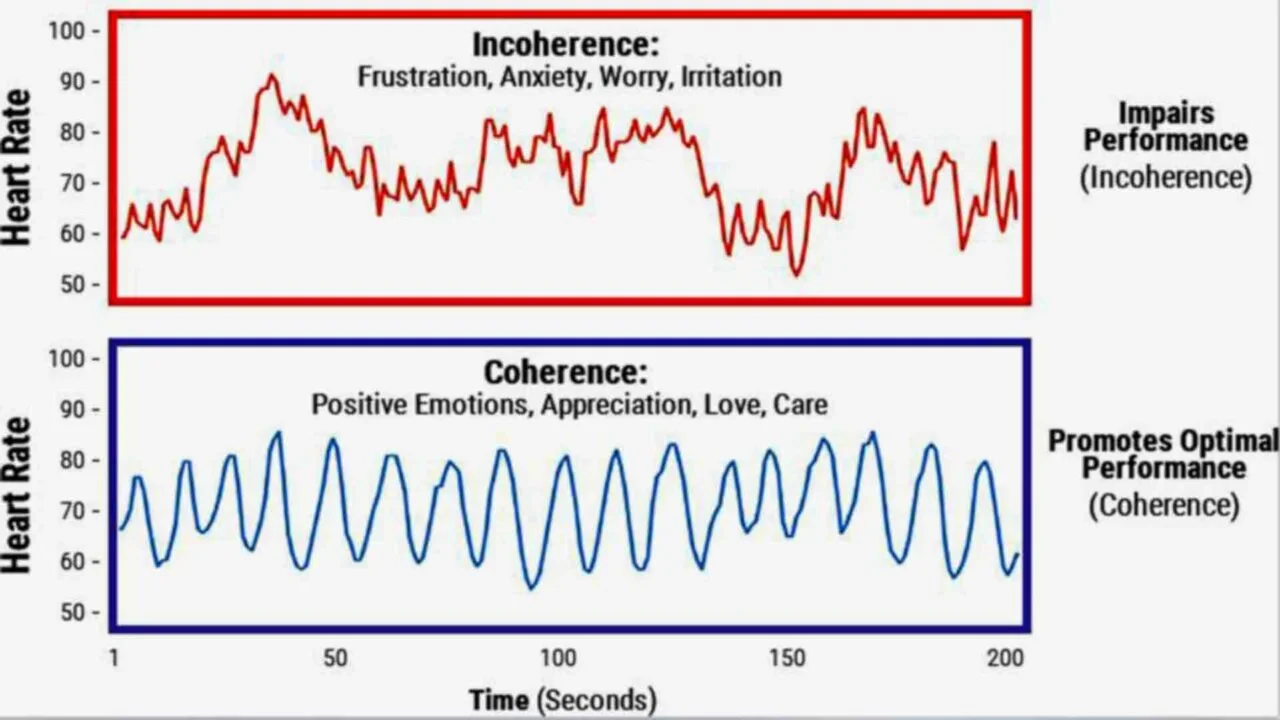 HRV biofeedback training and breathing