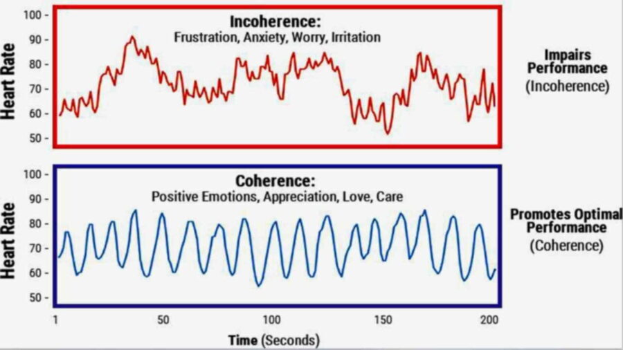 HRV biofeedback training and breathing