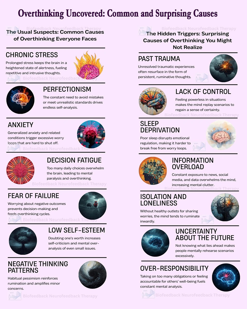 Causes of Overthinking