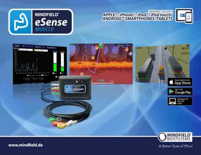 eSense Muscle EMG Biofeedback Machine