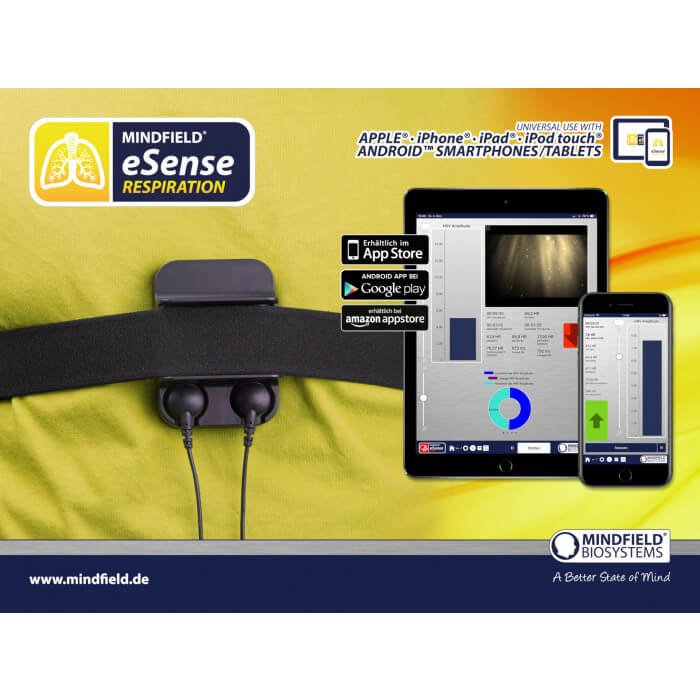 eSense Biofeedback Breathing Device for home use
