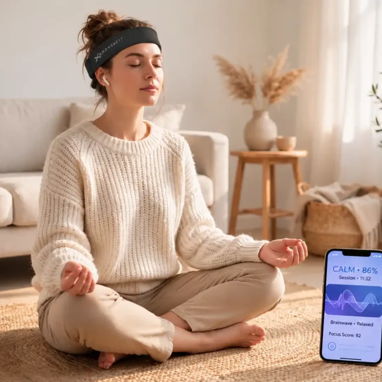 Best EEG headset for home use worn during meditation at home